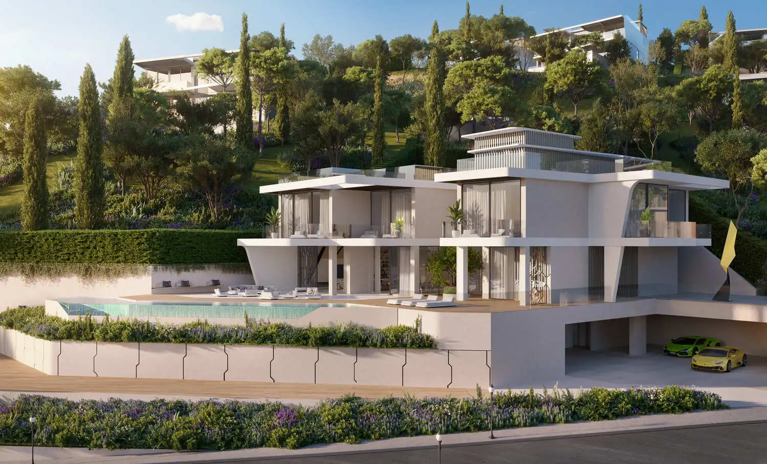 Lamborghini villa in Marbella - Diamante Villa